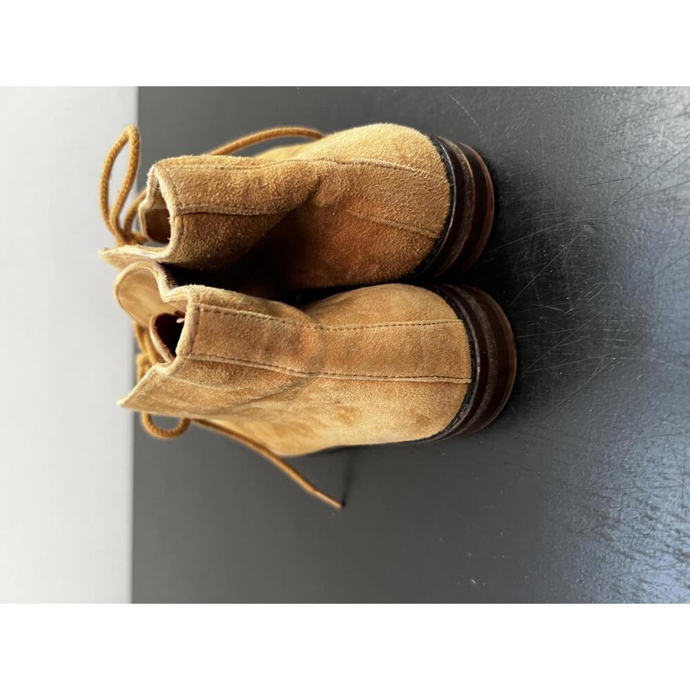 Johnson and Murphy Tan Suede Ankle Boots - 6.5 - Picture 2 of 4